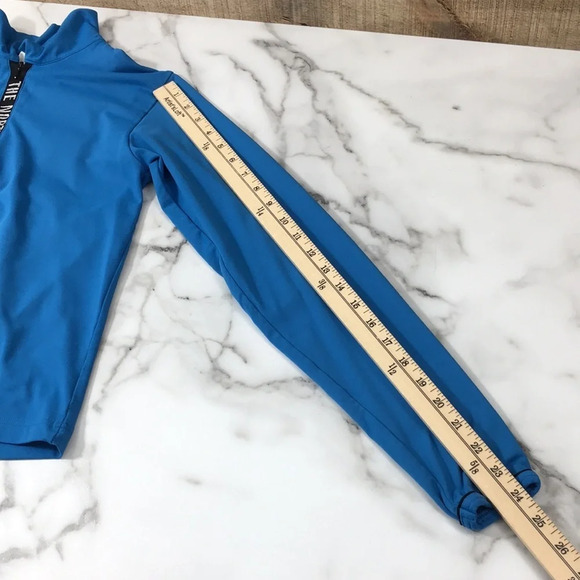 The North Face Blue Half Zip‎ Pullover Sweatshirt Womens Small Long Sleeve - Picture 10 of 11